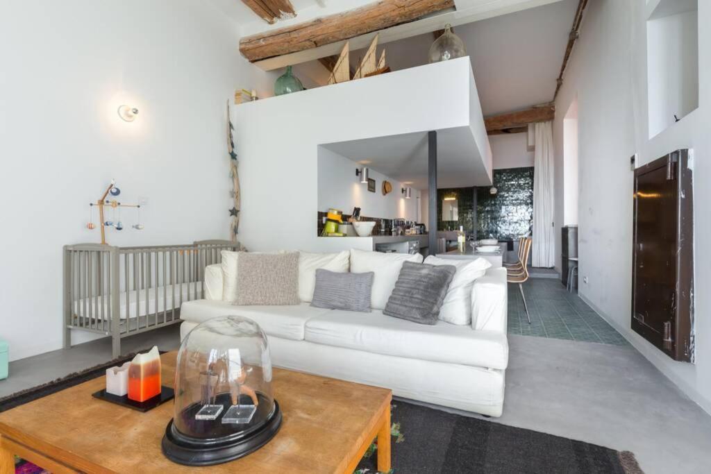 Ferienwohnung 06J - Superb Duplex Loft With Ac - Sea View Nizza Exterior foto