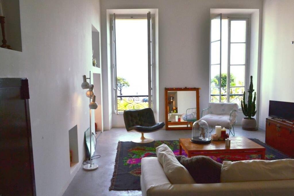 Ferienwohnung 06J - Superb Duplex Loft With Ac - Sea View Nizza Exterior foto