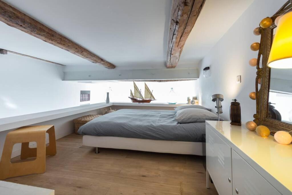 Ferienwohnung 06J - Superb Duplex Loft With Ac - Sea View Nizza Exterior foto