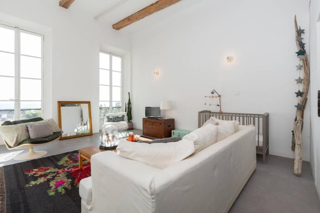 Ferienwohnung 06J - Superb Duplex Loft With Ac - Sea View Nizza Exterior foto