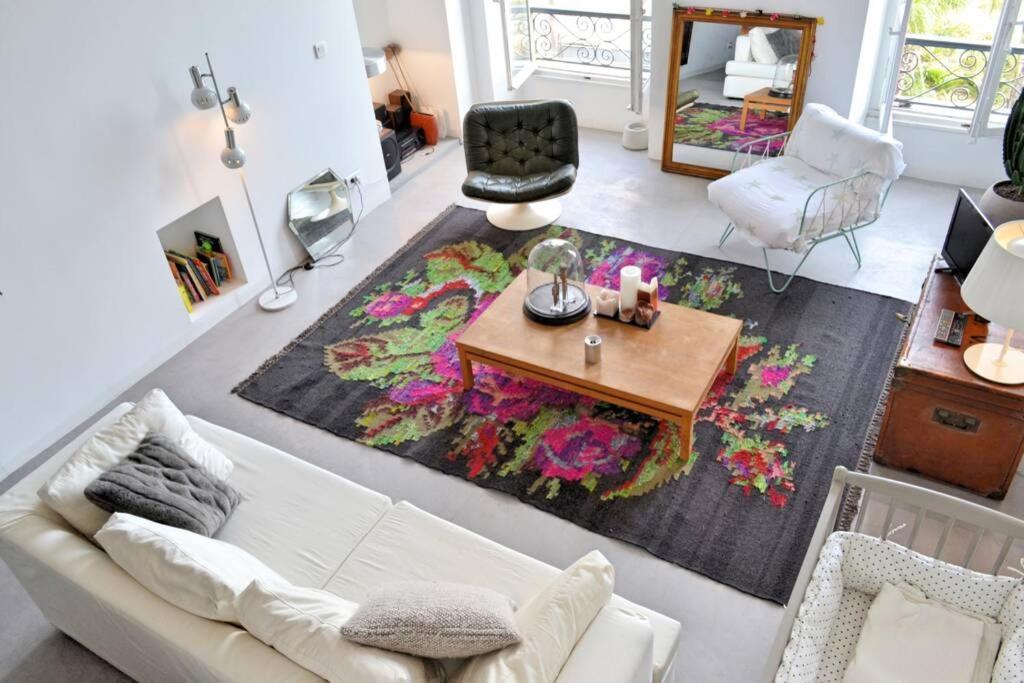 Ferienwohnung 06J - Superb Duplex Loft With Ac - Sea View Nizza Exterior foto